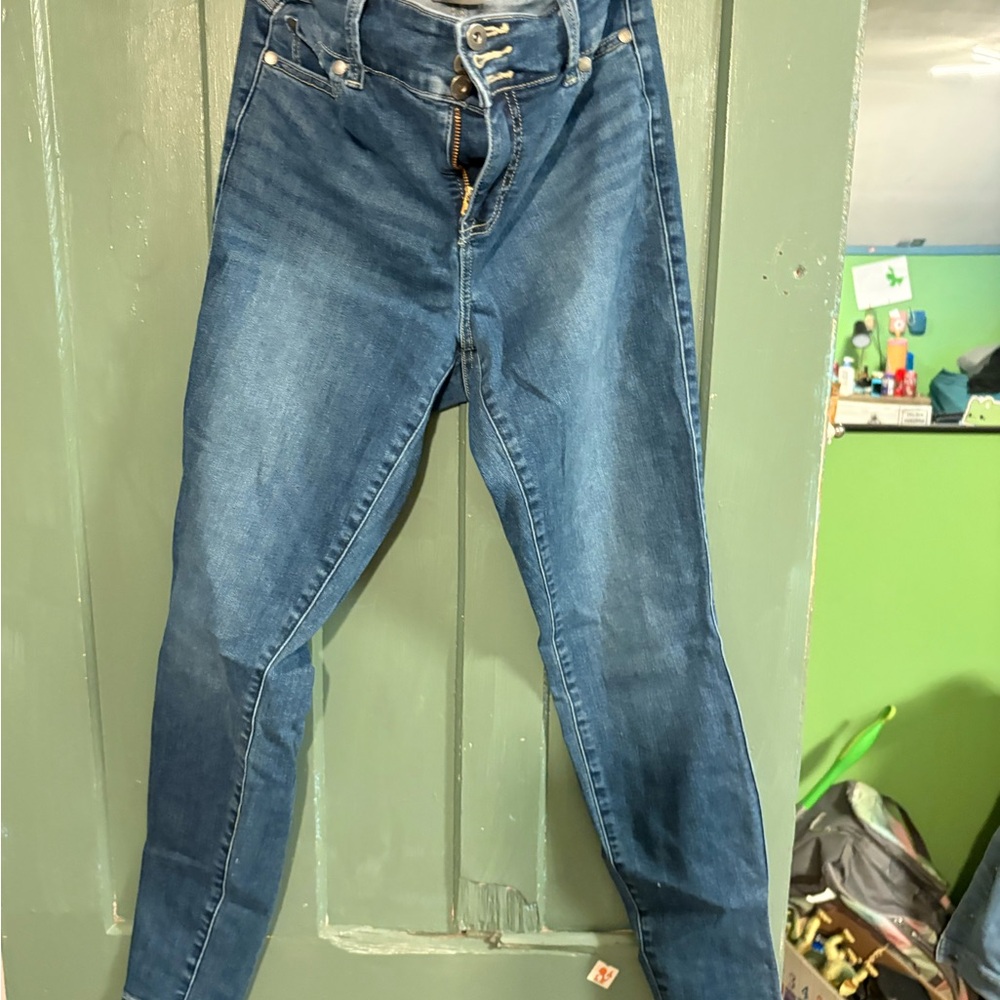 Torrid High Rise Blue Jeans